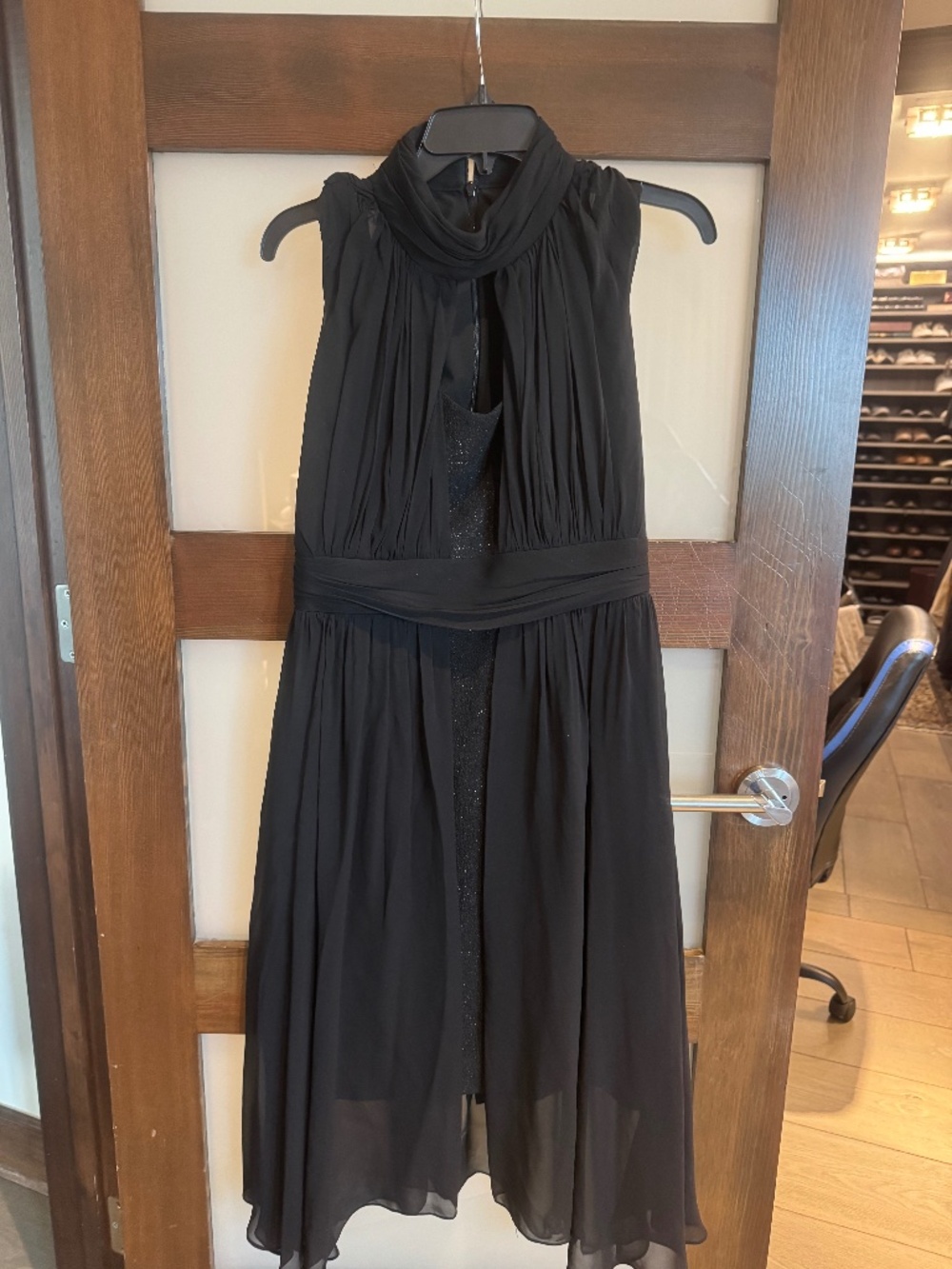 black Badgley Mischka collection dress